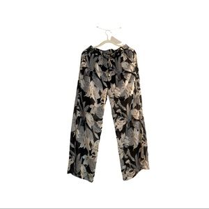Sheer Flowy Flower Trousers